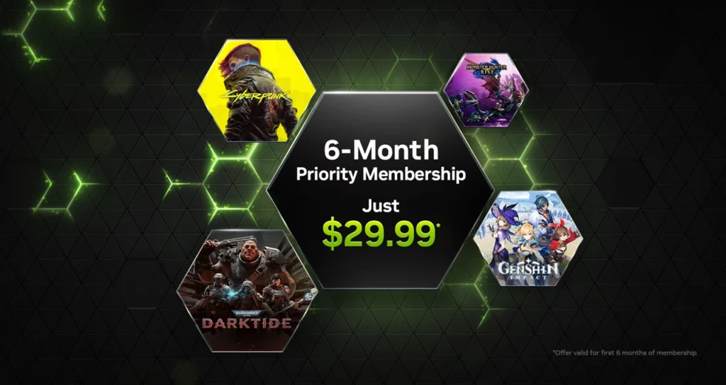 Descuento en la suscripción Priority de GeForce Now