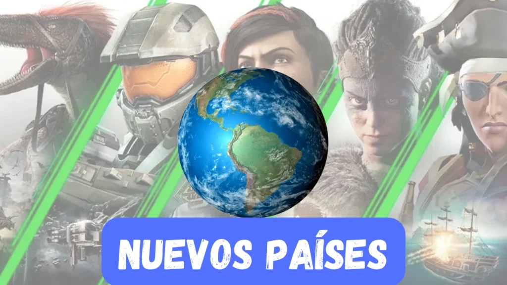 Nuevos países en Game Pass PC