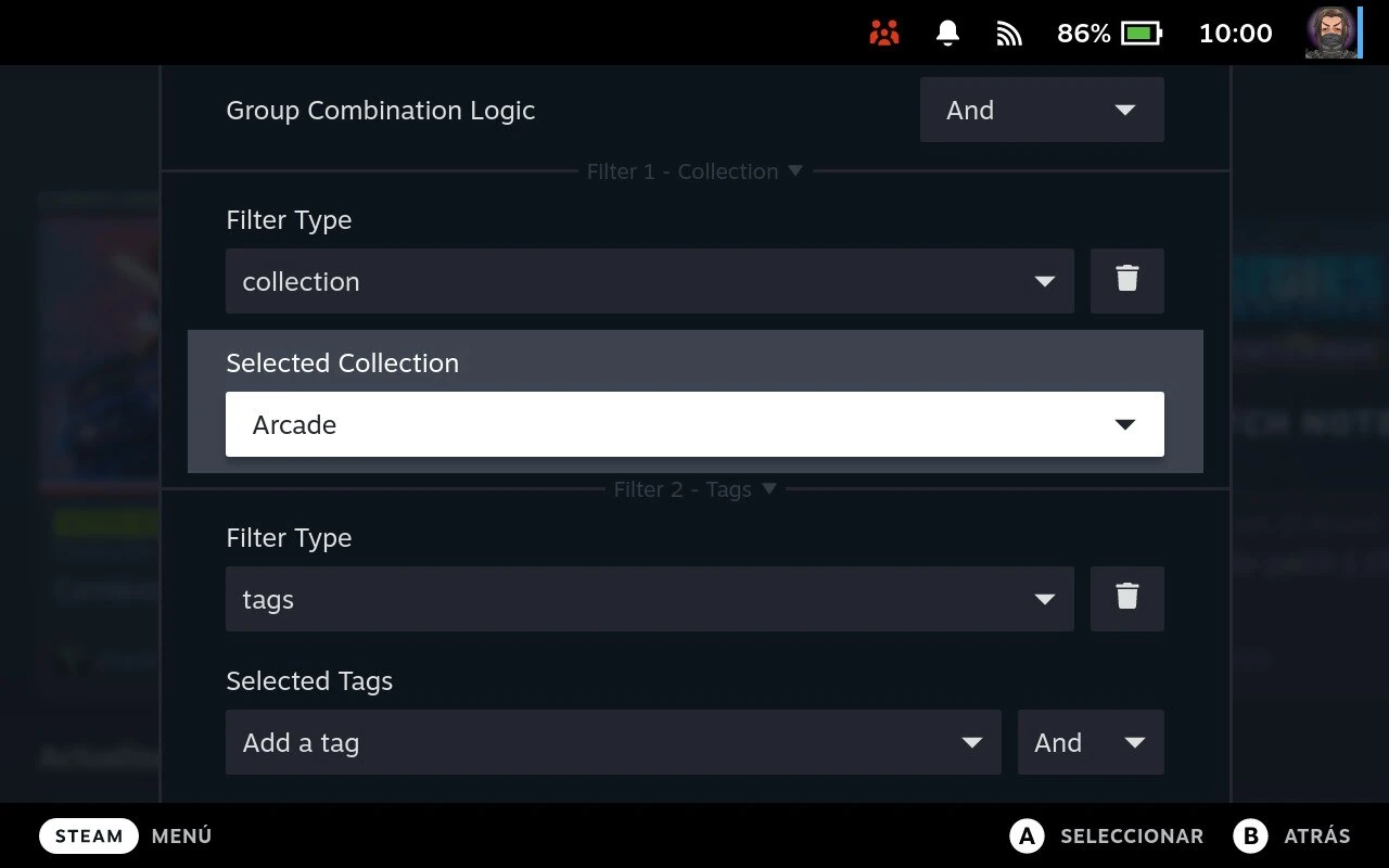 TabMaster: crear filtros