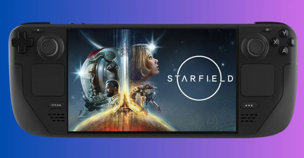 Jugar Starfield en la Steam Deck