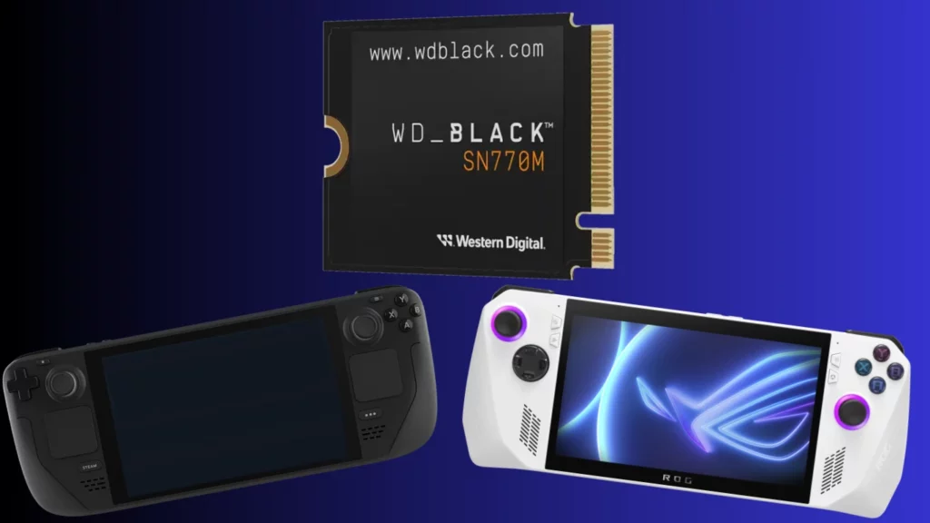 Nuevos discos SSD para la Steam Deck y ROG Ally