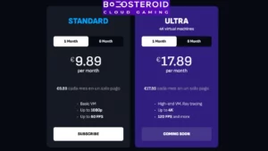 Boosteroid en 4K y 120FPS