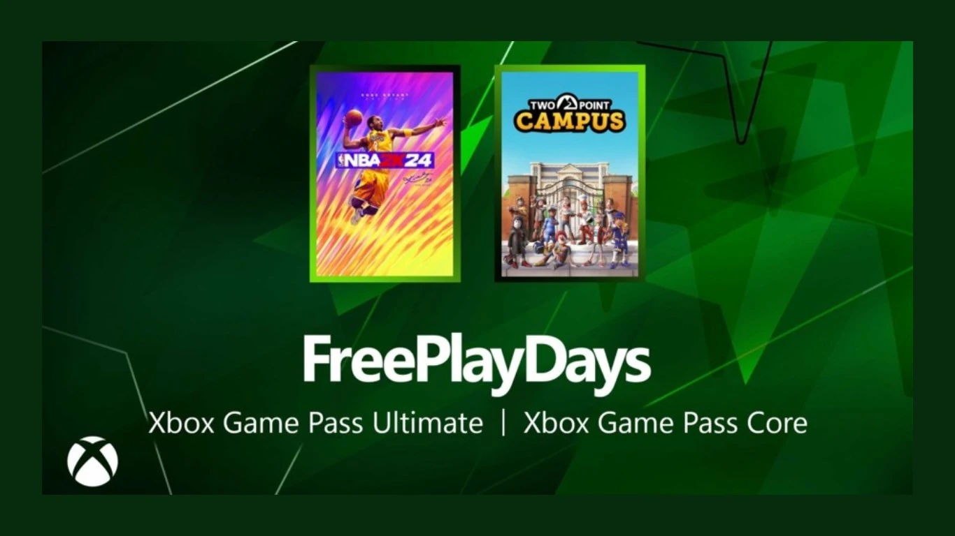 Juega gratis NBA 2K24 y Two Point Campus en los Xbox Free Play Days
